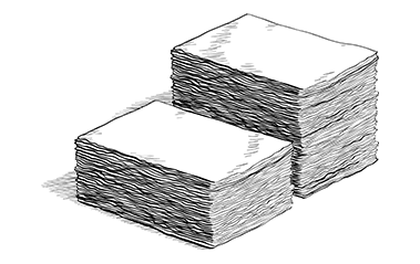 Light Grey, 5 x 7, 200 gsm – Deckle edge paper – Indian Cotton Paper Co.